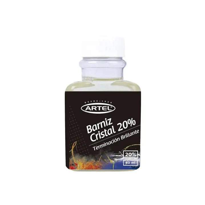 Barniz Cristal 20% Frasco 80ml Artel 1