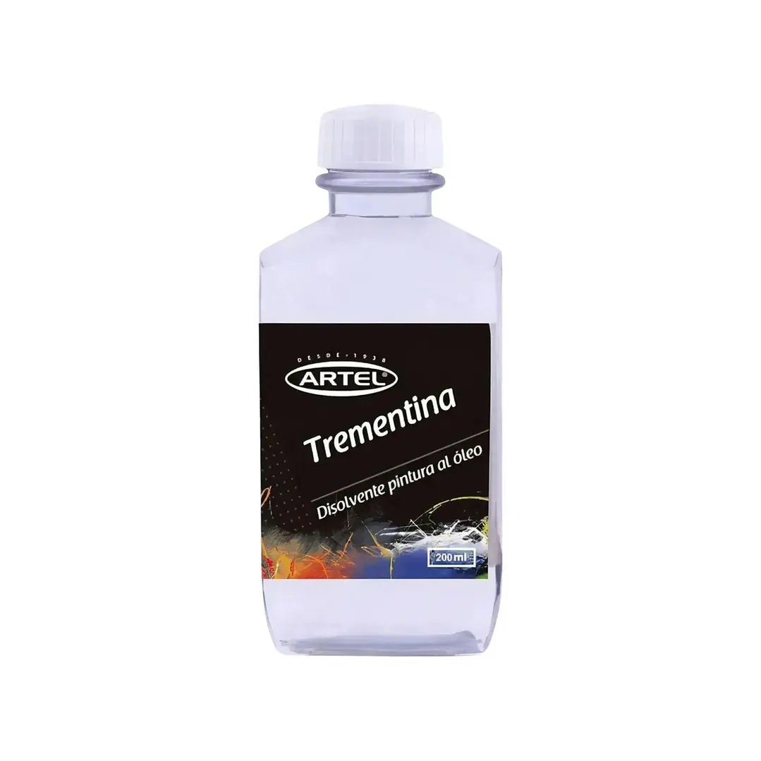 Trementina, Disolvente Pintura Al Óleo 200ml. Artel. 1