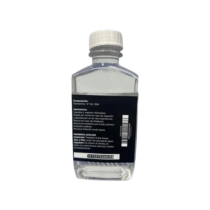 Trementina, Disolvente Pintura Al Óleo 200ml. Artel. 2