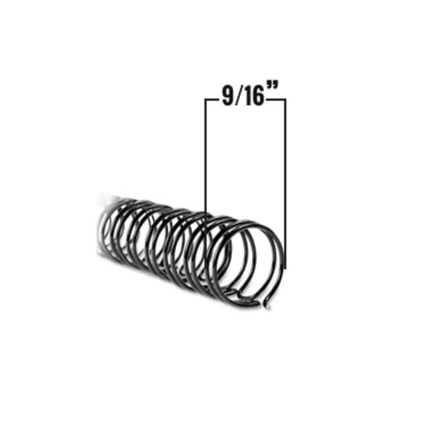 Anillo Metalico Doble Cero 3:1 14.3mm (9/16) 10 Unid. 10