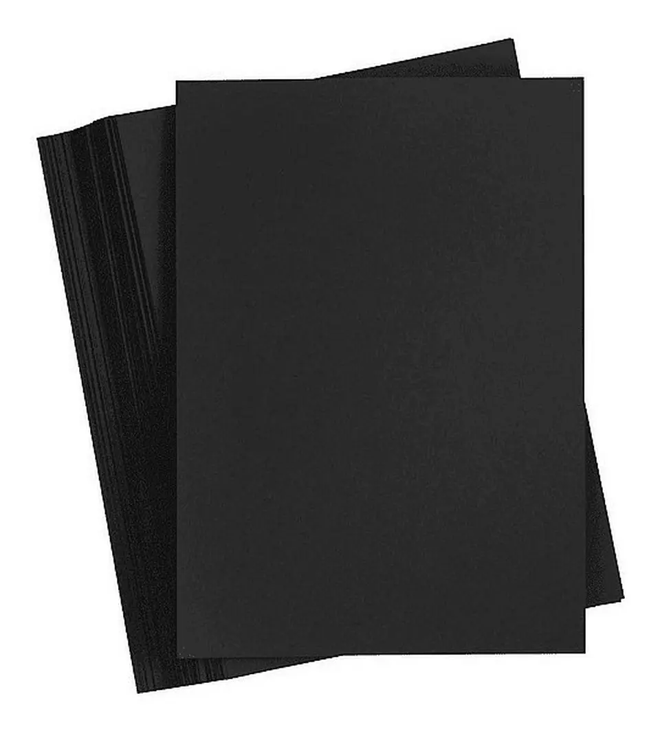 Papel Bond Negro A5 110grs 100 Hojas 1
