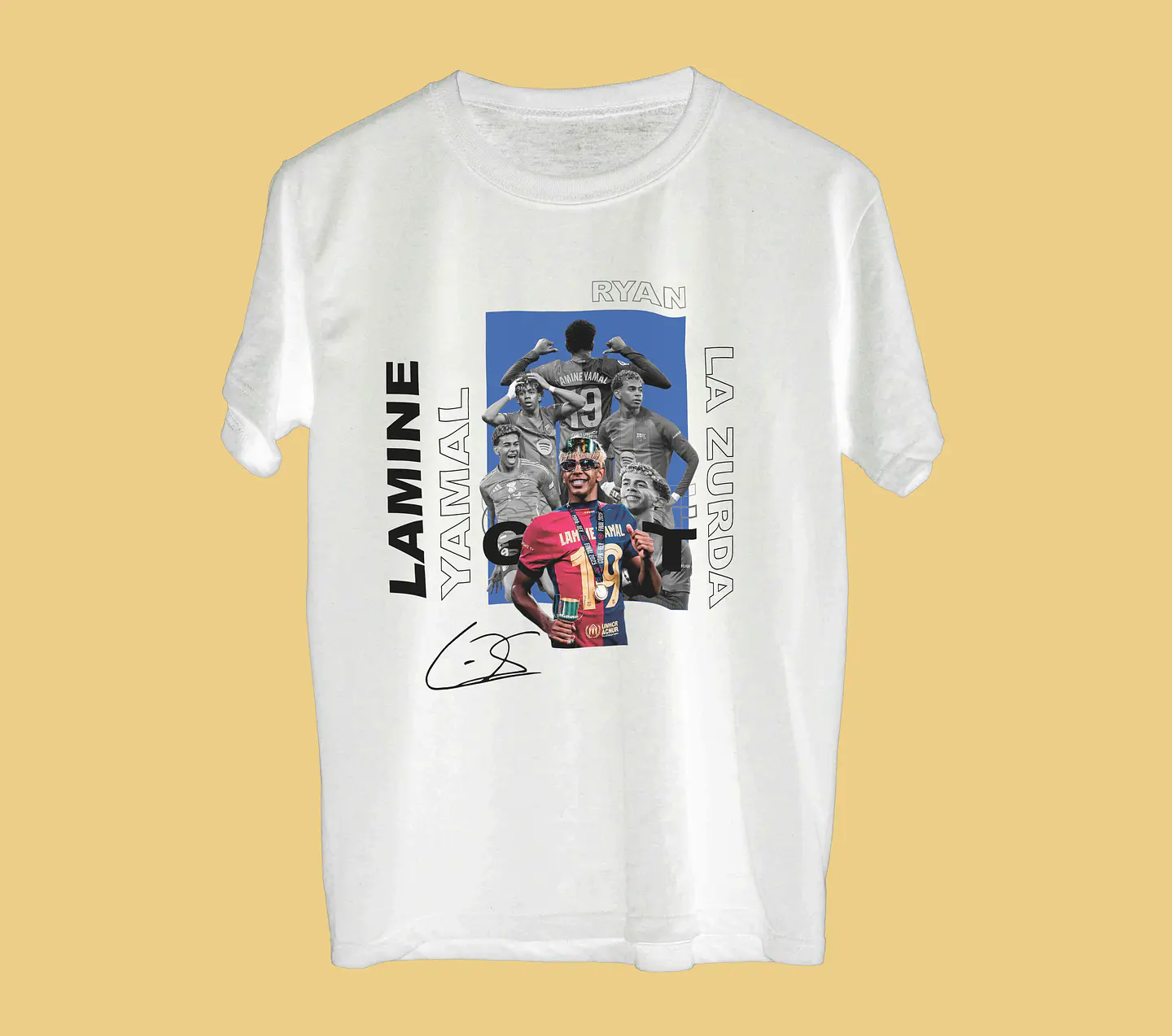 T-shirt  Football Legends - Personalizável 3