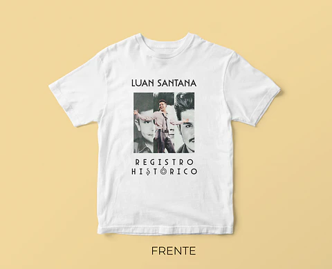 T-shirt Luan Santana – Digressão Registro Histórico