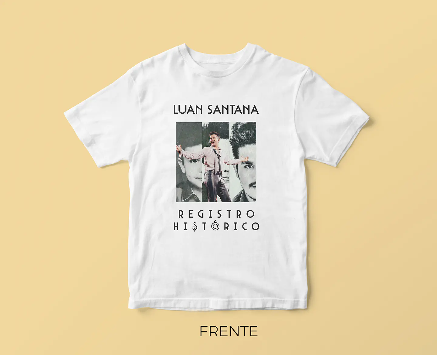 T-shirt Luan Santana – Digressão Registro Histórico 1