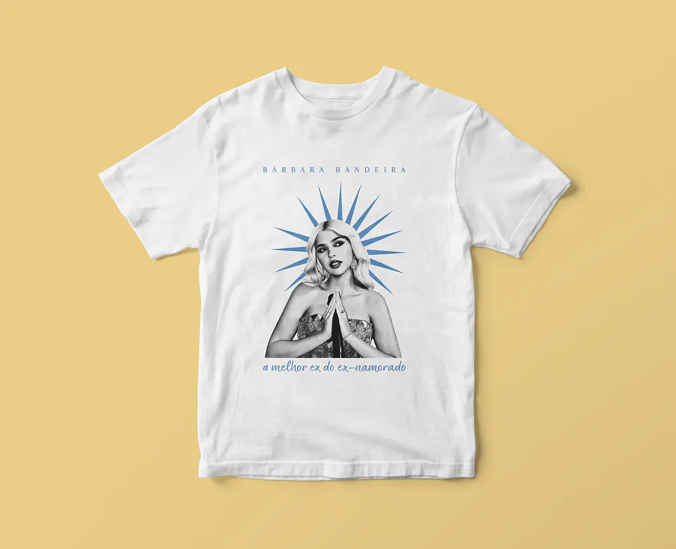 T-shirt Bárbara Bandeira – A Melhor Ex 1