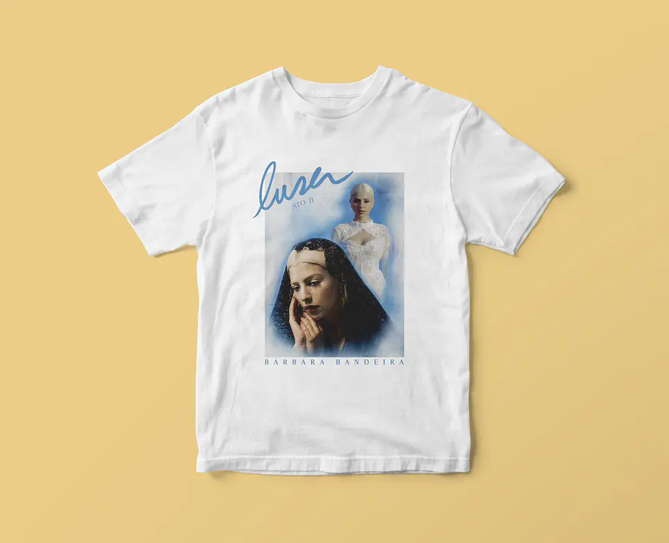 T-shirt Bárbara Bandeira – Lusa (Ato II) 1