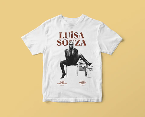 T-shirt Luísa Sonza – Tour Portugal