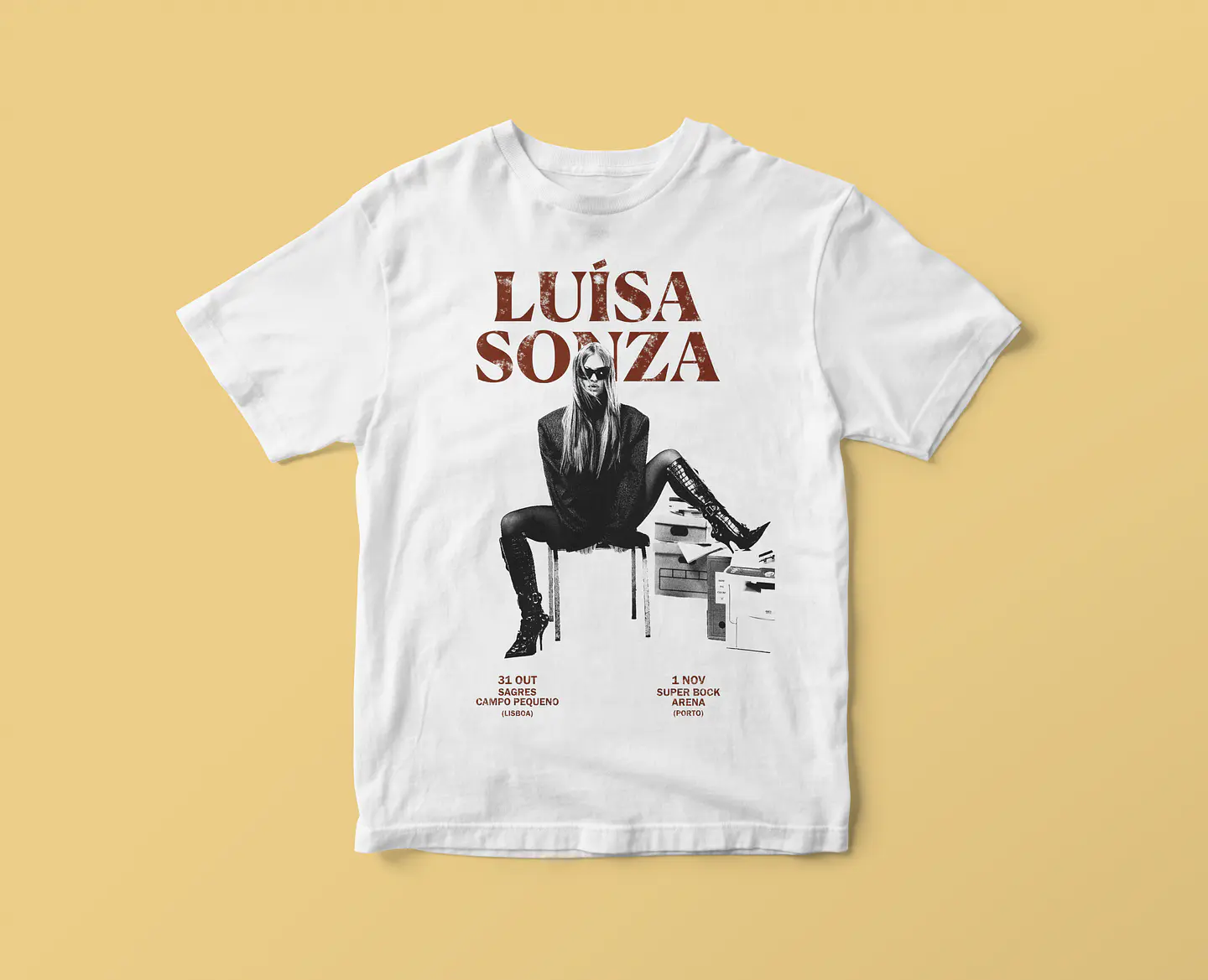 T-shirt Luísa Sonza – Tour Portugal 1