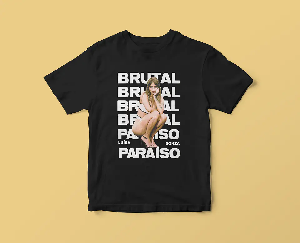 T-shirt Luísa Sonza – Brutal Paraíso 1