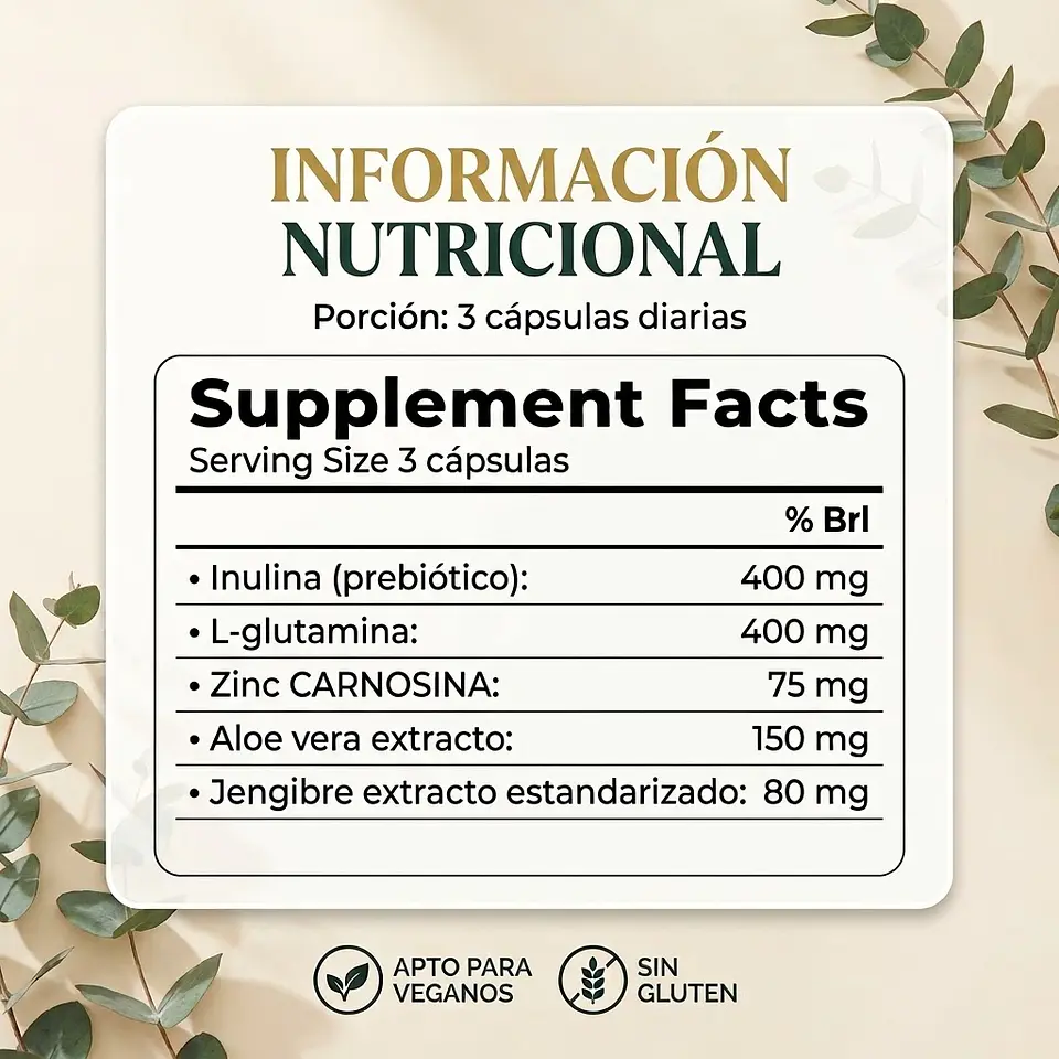 Suplemento Equilibrio Intestinal 2