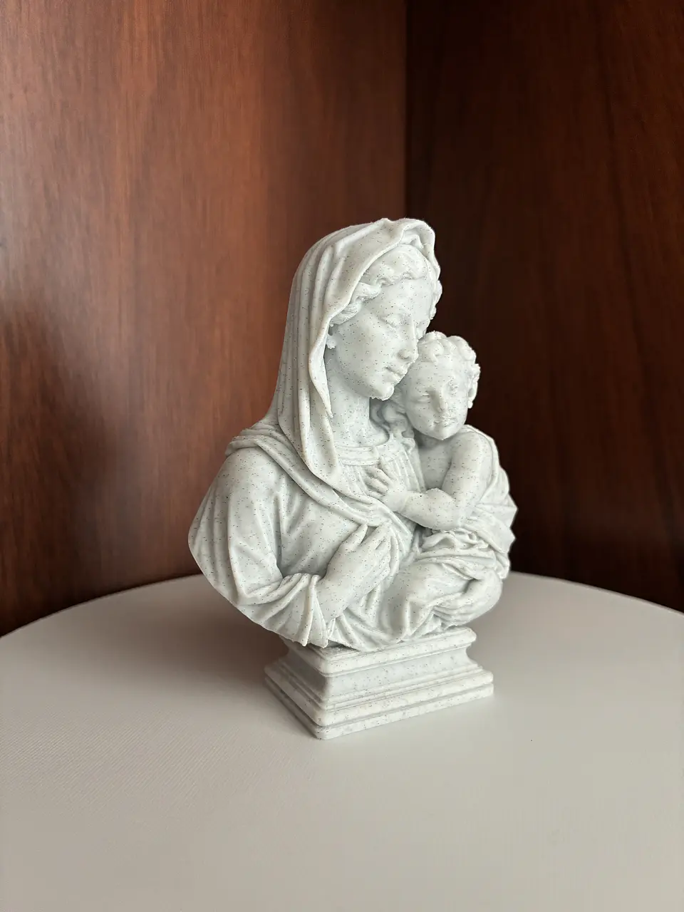 Busto Virgen María y el Niño 3