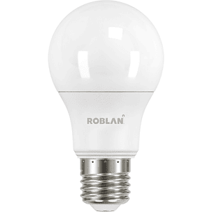 Ampolleta LED ROBLAN E27 8W Luz Cálida