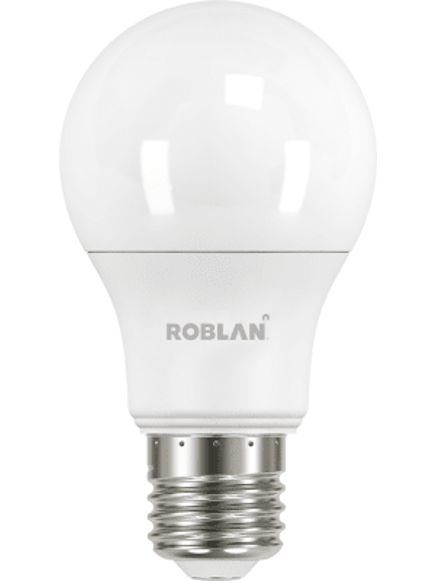 Ampolleta LED ROBLAN E27 8W Luz Cálida 1