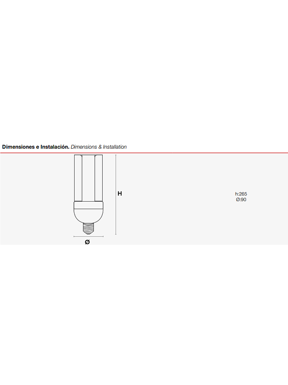 Ampolleta LED Roblan 54W Luz Fria E40 IP65 – Corn 2