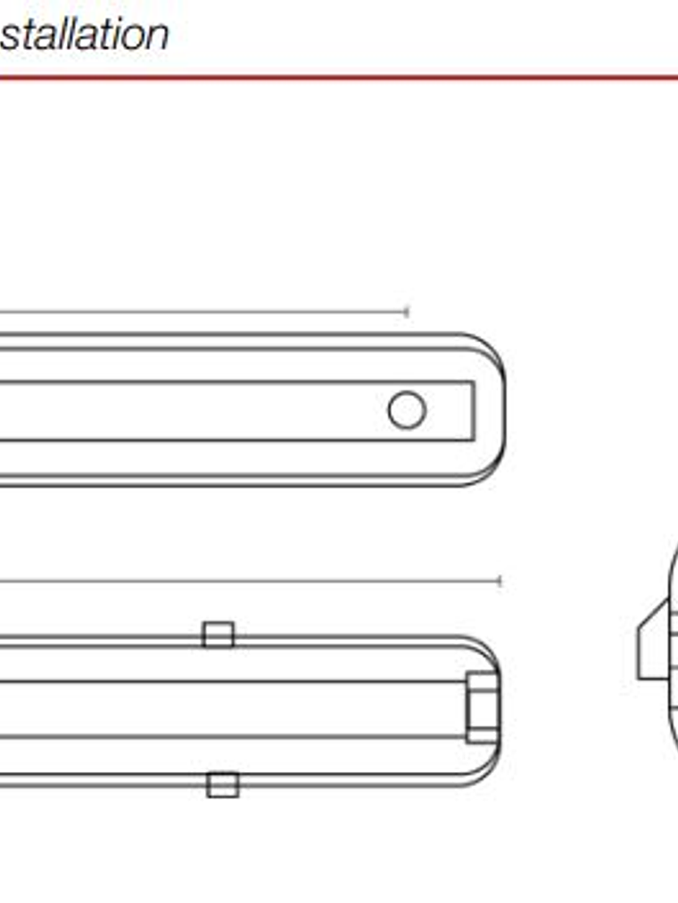 Estanco ROBLAN LED 36W 120cm IP65 Luz Fría  2