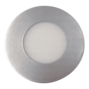 Downlight Roblan LED Redondo 5W 6500K Luz Fría Plata