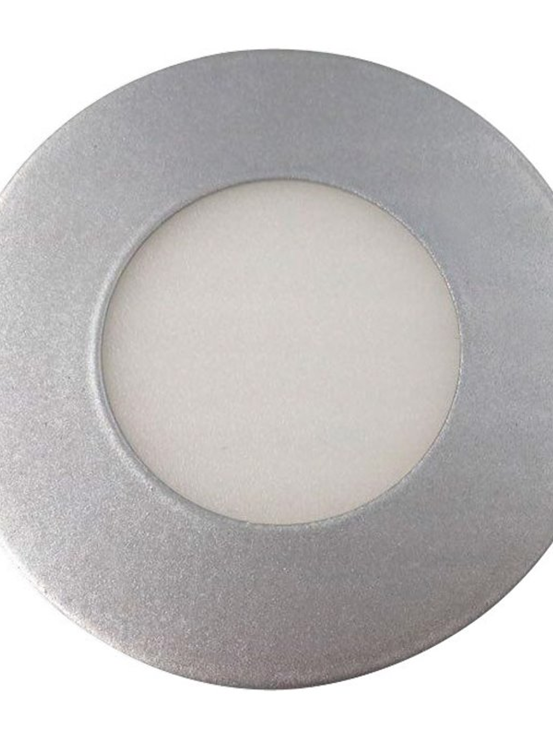 Downlight Roblan LED Redondo 5W 6500K Luz Fría Plata 1