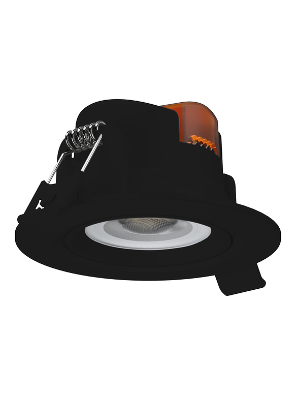 Downlight LED Roblan 6,5W Luz Neutra Orientable  Negro 1
