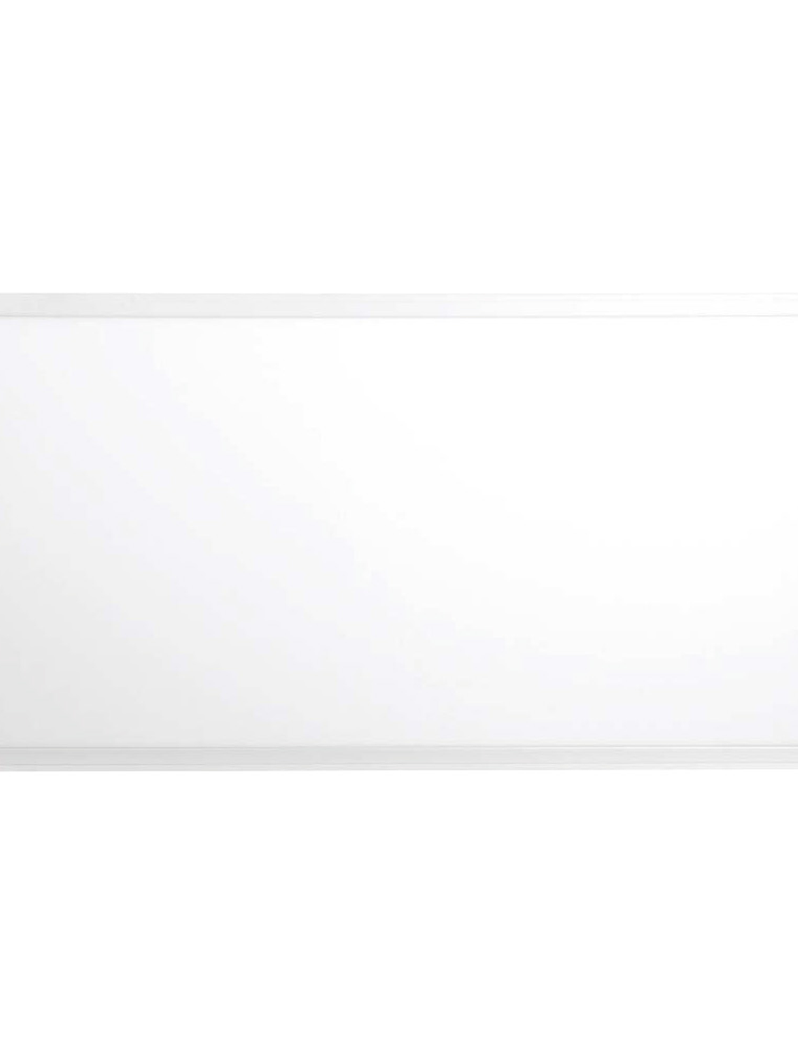 Panel Slim LED ROBLAN 48W 4900Lm 6000K 1200x600mm Marco Blanco 1