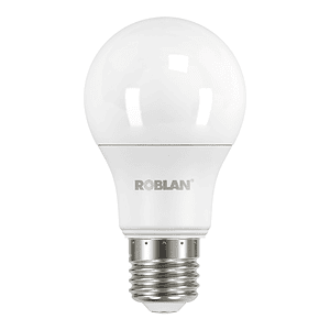 Ampolleta LED ROBLAN E27 8W Luz Fría