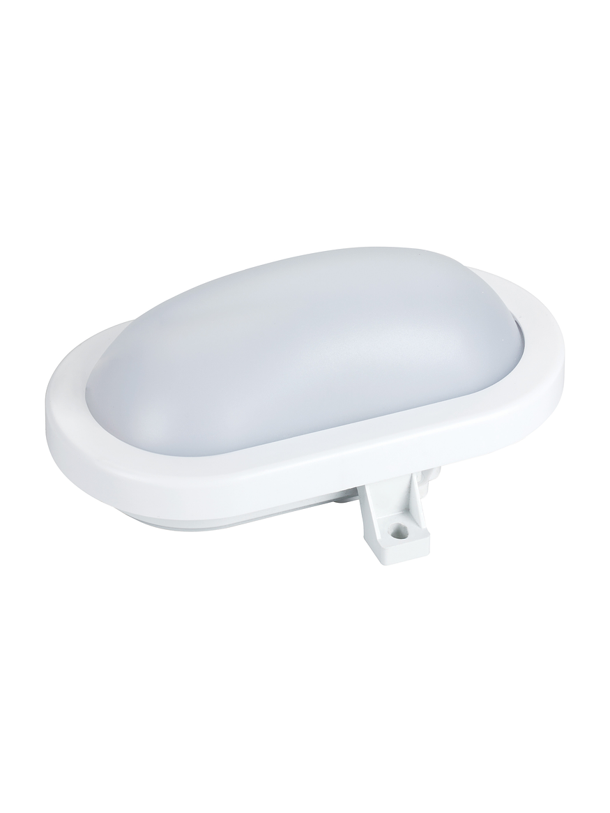 Plafón Tortuga LED Ovalado Roblan 11W Luz Fría IP54 Blanco 1