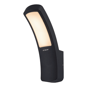 Aplique LED Exterior 12,5W Luz Cálida IP54 Gris Oscuro