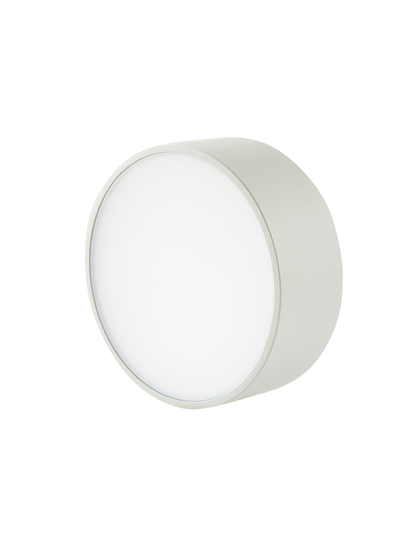 Plafón LED exterior Redondo 6W 3000K IP54 - Plata 1