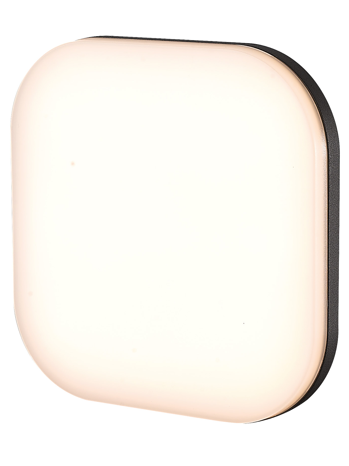 Plafón LED exterior Cuadrado 11W 3000K IP54 - Gris Oscuro   1