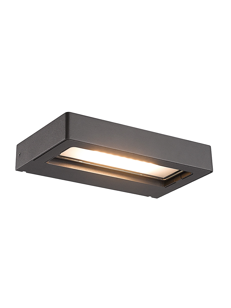 Aplique LED Exterior 11W Luz Cálida IP54 Gris Oscuro 1
