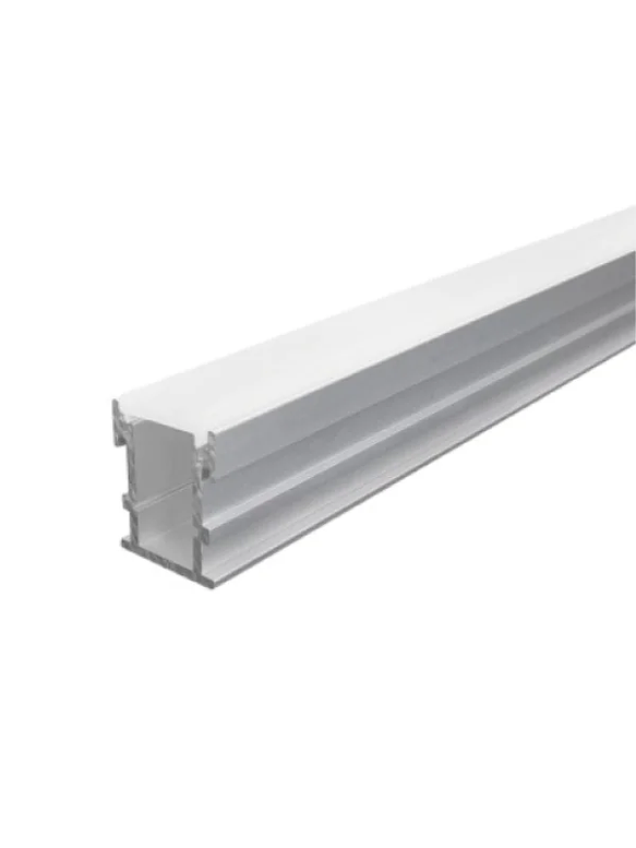 PERFIL RECTANGULAR SOBREPUESTO PARA CINTA LED 2 metros IP65 1