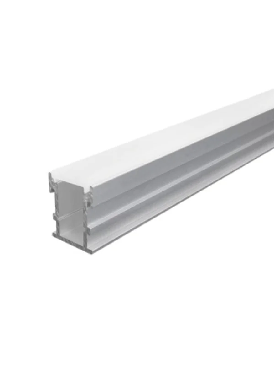 PERFIL RECTANGULAR SOBREPUESTO PARA CINTA LED 2 metros IP65 1