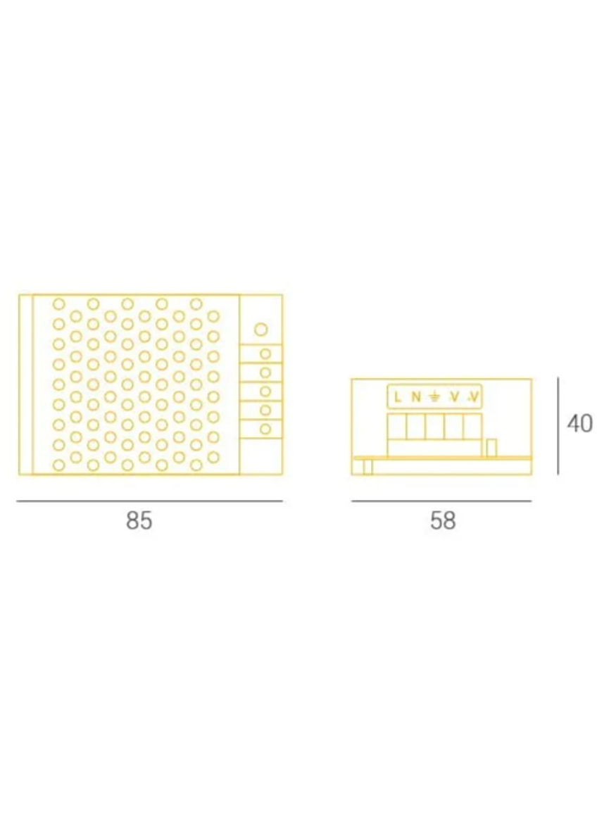 Fuente de Poder 36W IP20 12V 3