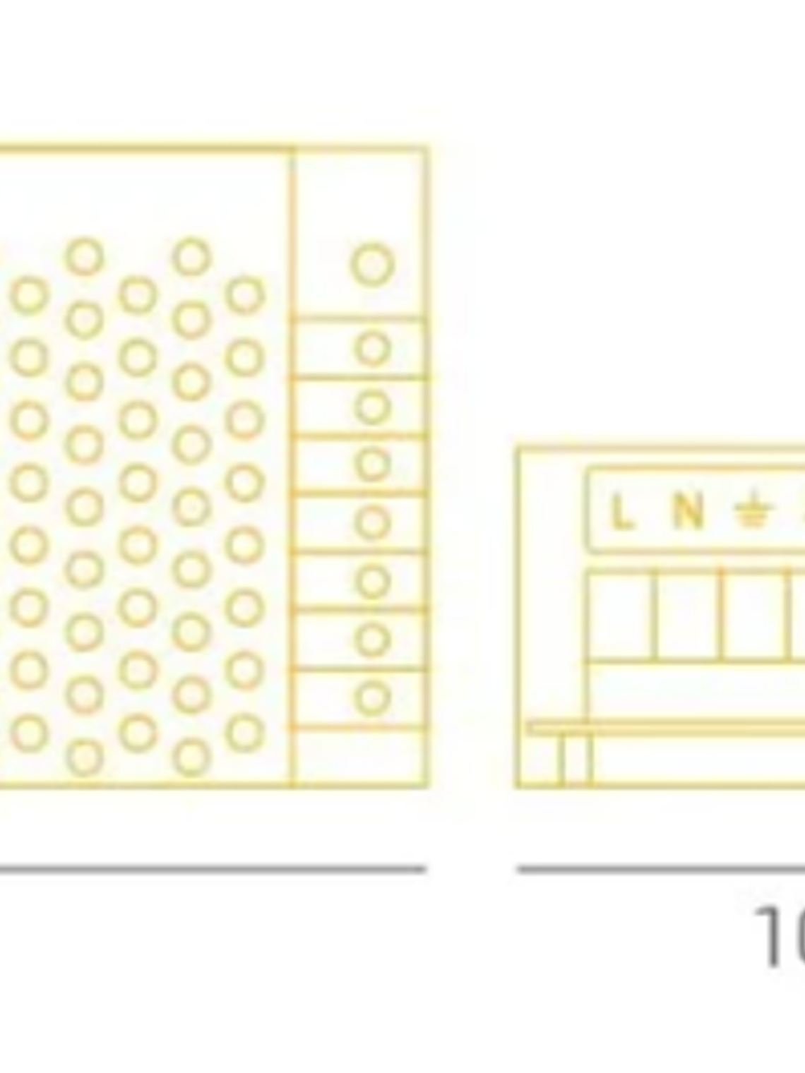 Fuente de Poder 120W IP20 12V 10A 3