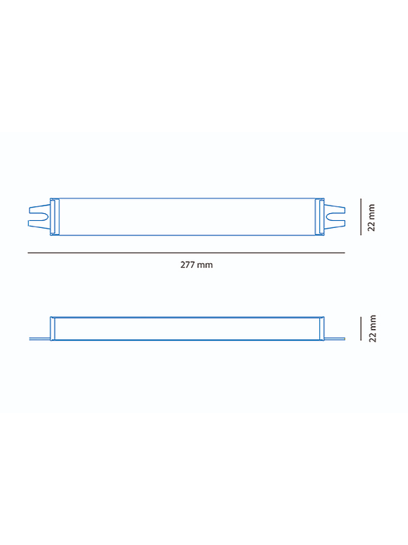 Fuente de Poder 30W IP67 12V 2,5A 2