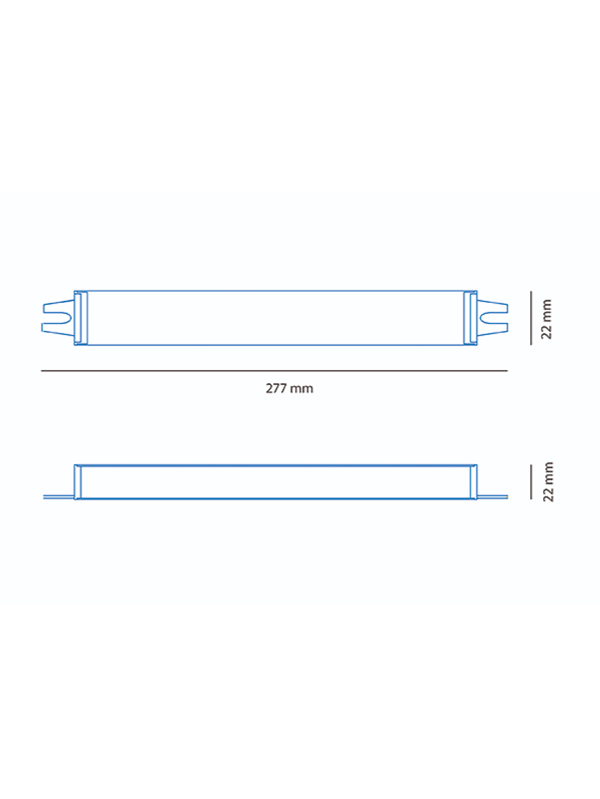 Fuente de Poder 30W IP67 12V 2,5A 2