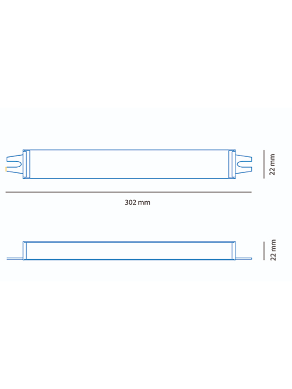 Fuente de Poder 60W IP67 12V 5A 3