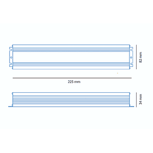 Fuente de Poder  200W IP67 12V 16,5A