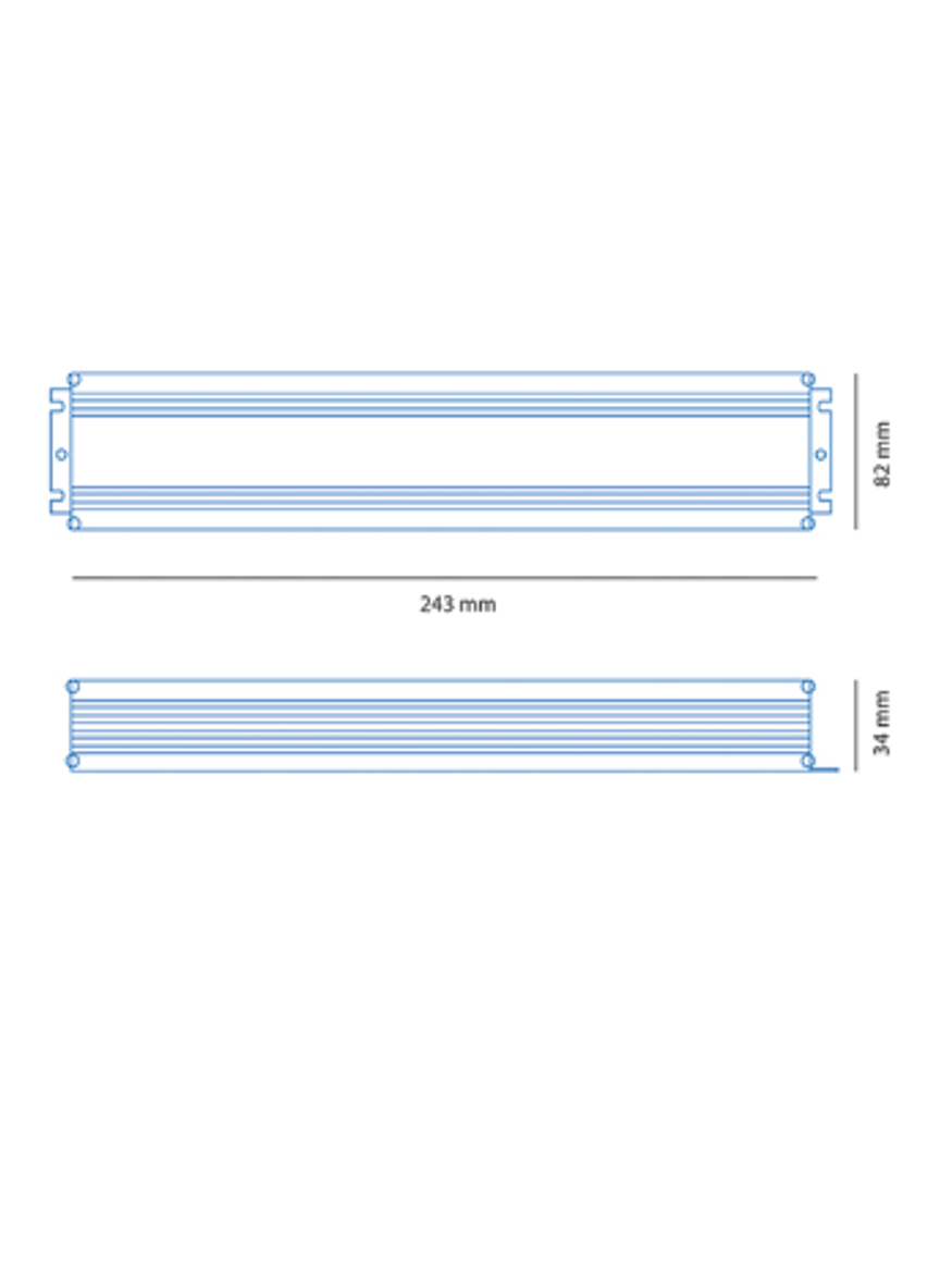 Fuente de Poder 200W IP67 24V 8A  2