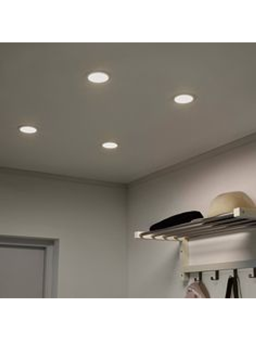 Panel LED Embutido Redondo 6W 4000K Aro Blanco 4