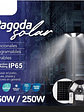 Alumbrado Publico Pagoda SOLAR 150W Luz Fria C/Remoto IP65 - Miniatura 3