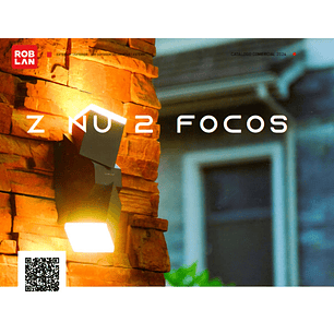 Aplique LED Exterior 2 Focos 12,5W 700lm 3000K IP54 Gris Oscuro