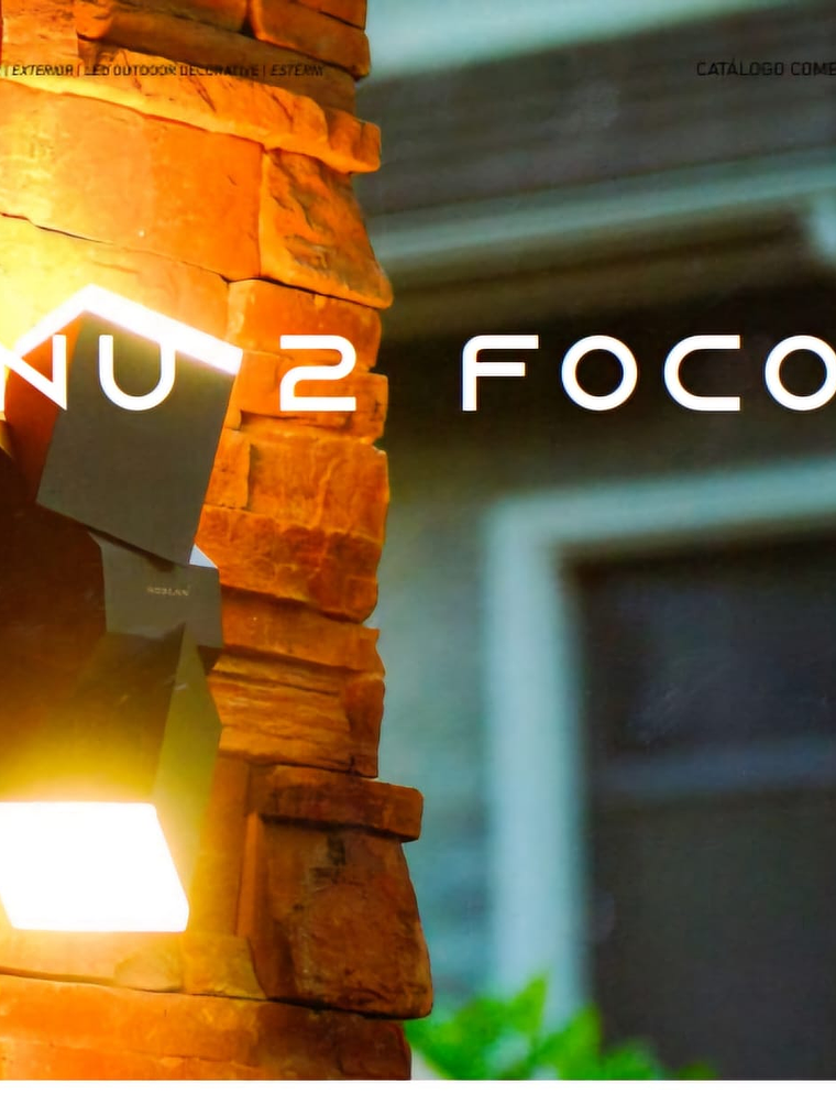 Aplique LED Exterior 2 Focos 12,5W 700lm 3000K IP54 Gris Oscuro 2