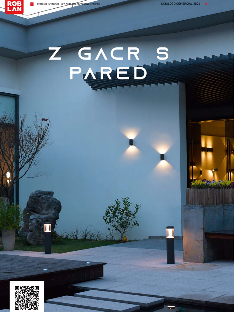 Aplique LED Exterior 2x6W CREE 3000K IP54 Plata 4