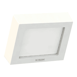 Plafón LED Cuadrado 18W Luz Cálida IP44 