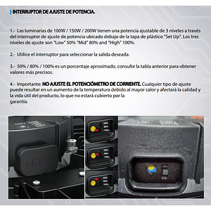 Campana Industrial ASTRO V5 SMD 150W 6000K 120° DIM