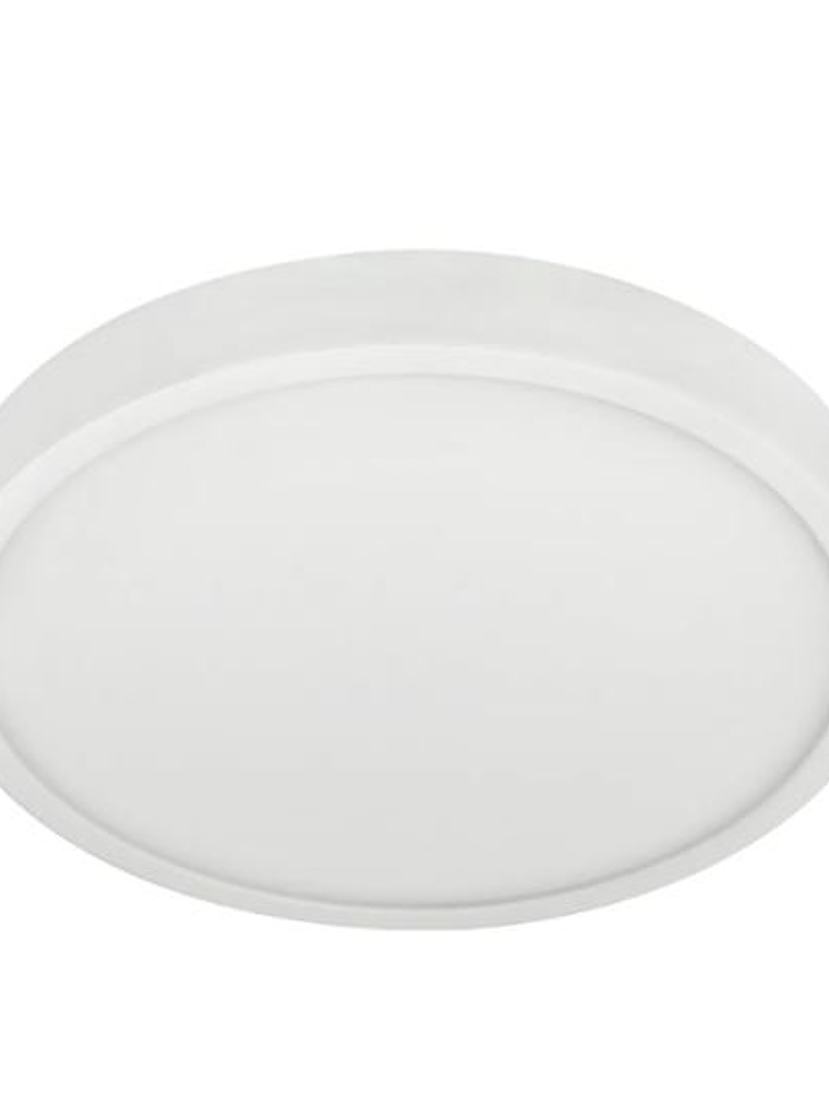 Plafón sobrepuesto redondo 12W 3000K 1000lm Ø14cm 3