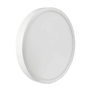 Plafón sobrepuesto redondo 12W 3000K 1000lm Ø14cm