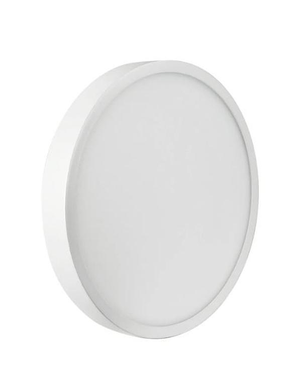 Plafón sobrepuesto redondo 12W 3000K 1000lm Ø14cm 1