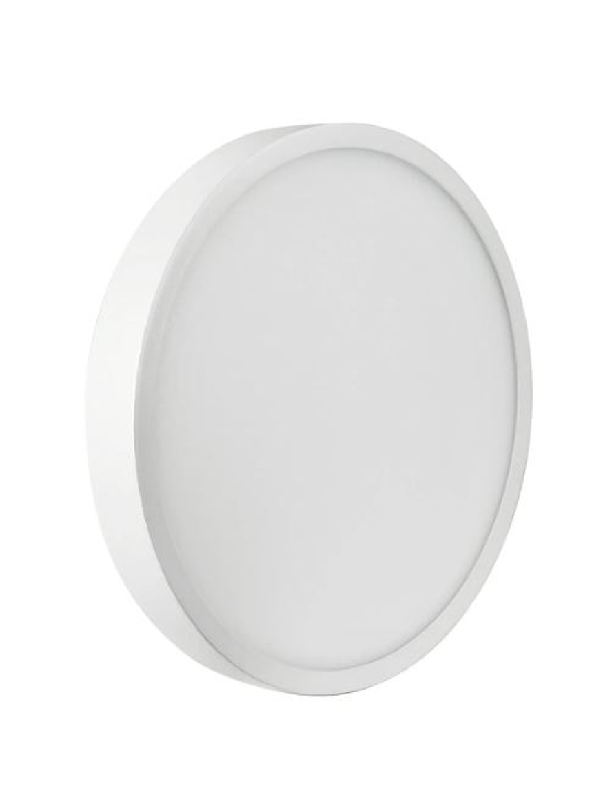 Plafón sobrepuesto redondo 12W 3000K 1000lm Ø14cm 1