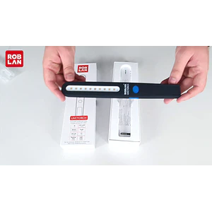 Linterna ROBLAN UV-C 270-280nm Germicida y Linterna 6000K 120lm